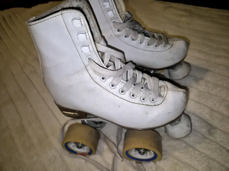 Patines blancos vintage - 2