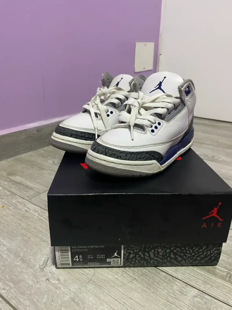 Zapatillas Air Jordan 3 Retro GS - 1