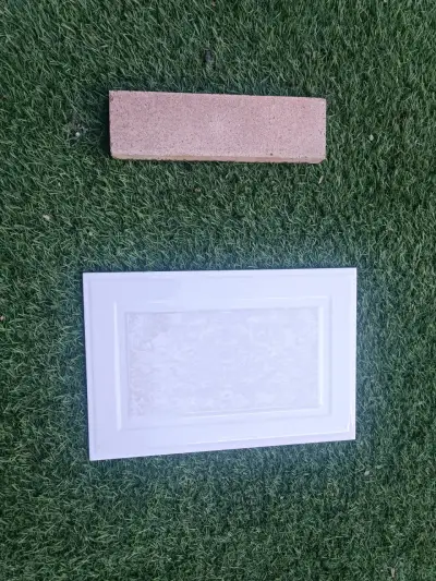 Ladrillo refractario 23x6,5x2,5 y Cerámica 31x21 - miniatura 2