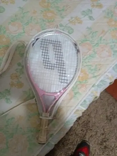 Raqueta de tenis Wilson rosa - miniatura 1