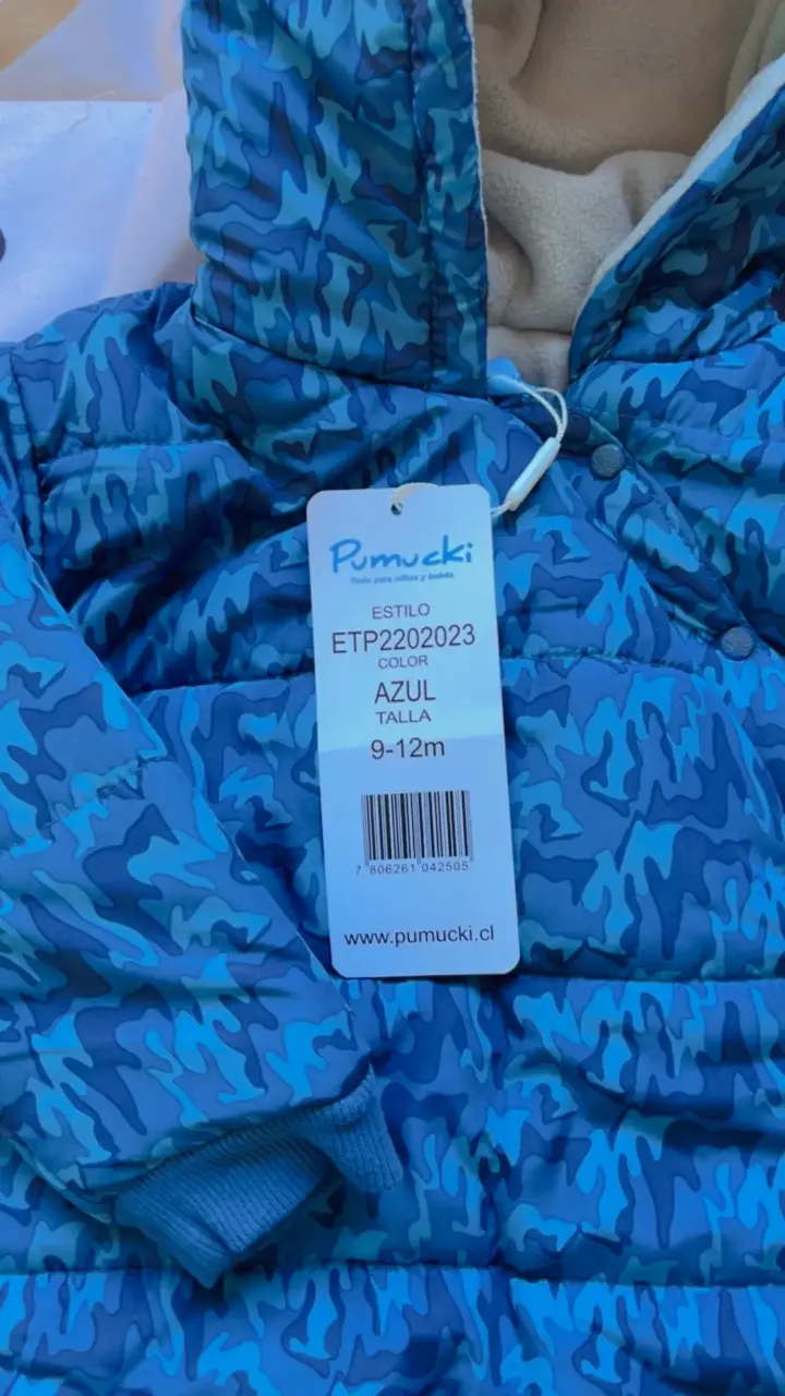 Enterito azul para bebé - 2