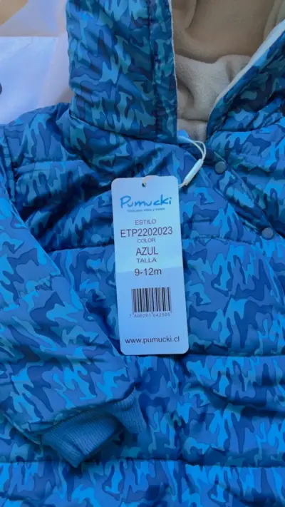 Enterito azul para bebé - miniatura 2