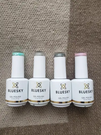 Set de esmaltes gel Bluesky - miniatura 1