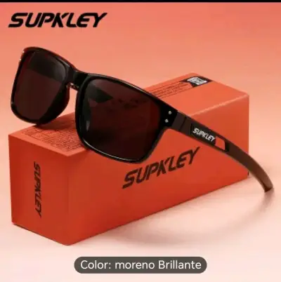 Gafas de sol SUPKLEY moreno brillante - miniatura 1