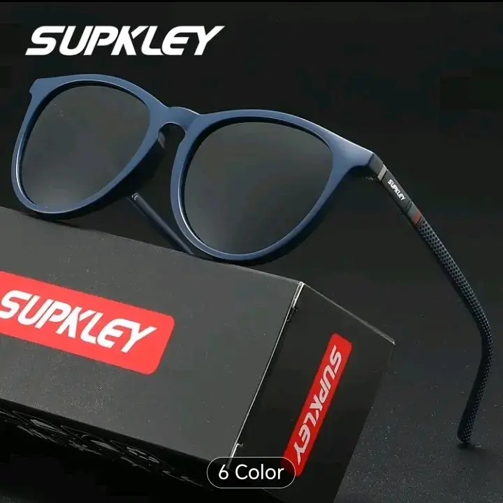 Gafas de sol SUPKLEY moreno brillante - 4