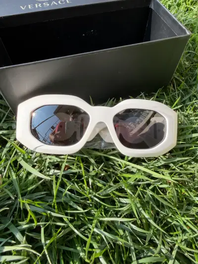 Gafas de sol blancas Versace - miniatura 1