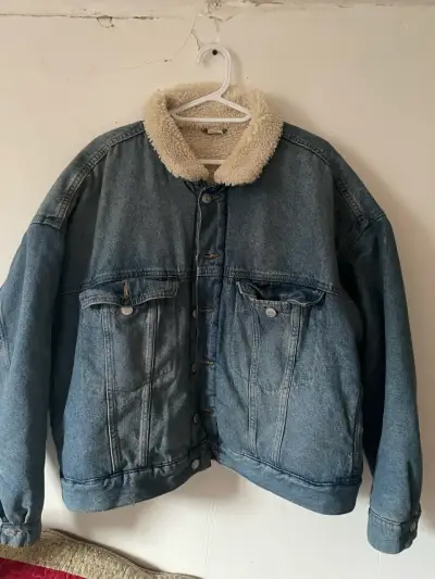Chaqueta de mezclilla con forro - miniatura 1