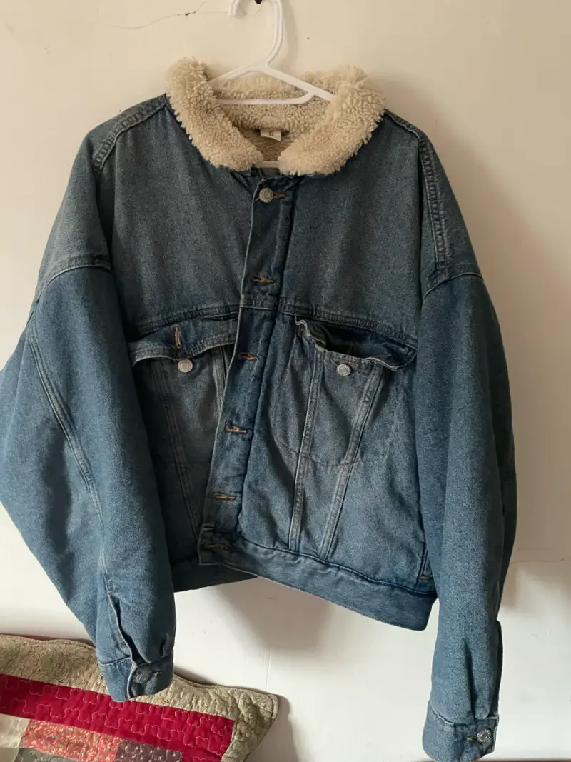 Chaqueta de mezclilla con forro - 4