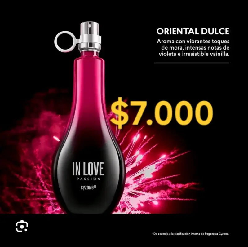 Perfume In Love Passion Cyzone