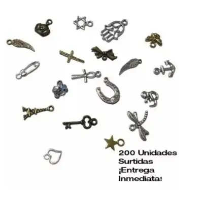 Set de 200 dijes variados - miniatura 1