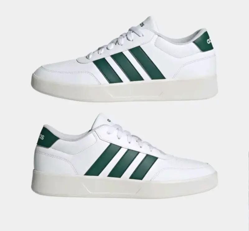 Zapatillas deportivas blancas y verdes - 2