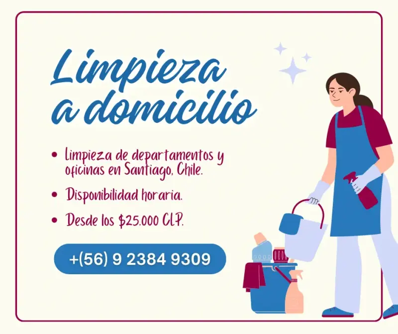 Servicio de limpieza a domicilio