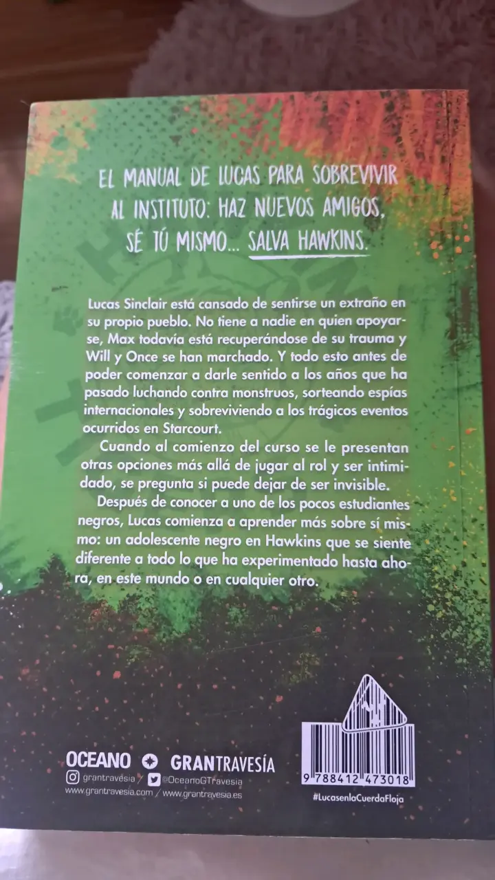 Libro 'Stranger Things: Lucas en la Cuerda Floja' - 2