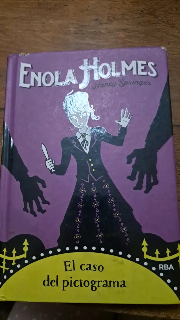 Libro Enola Holmes: El caso del pictograma - 1