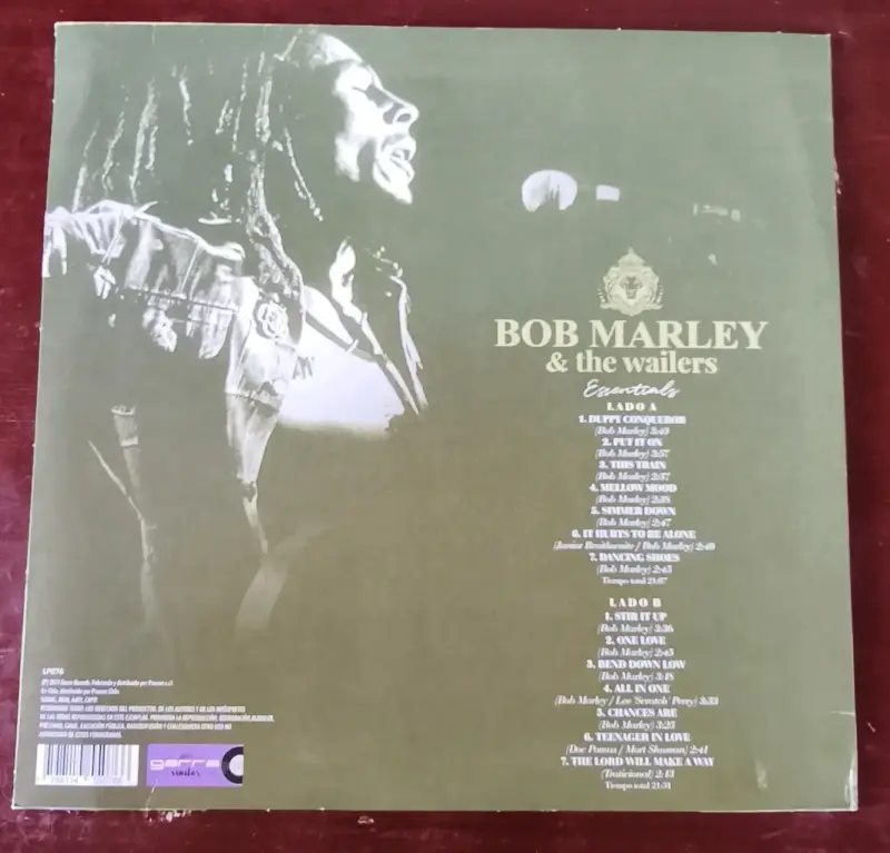 Vinilo Bob Marley Essentials - 2