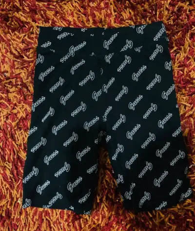 Shorts negros Guess estampados - miniatura 2