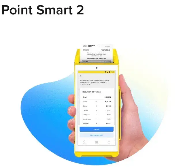 Terminal de pago Point Smart 2 - 3