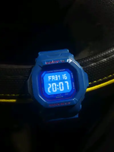 Reloj deportivo azul Baby-G - miniatura 1