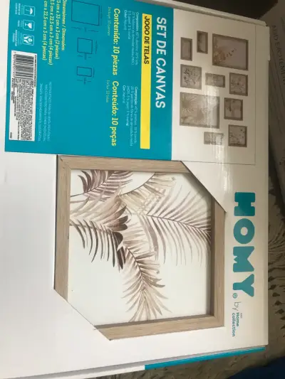 Set de canvas Homy 10 piezas - miniatura 1