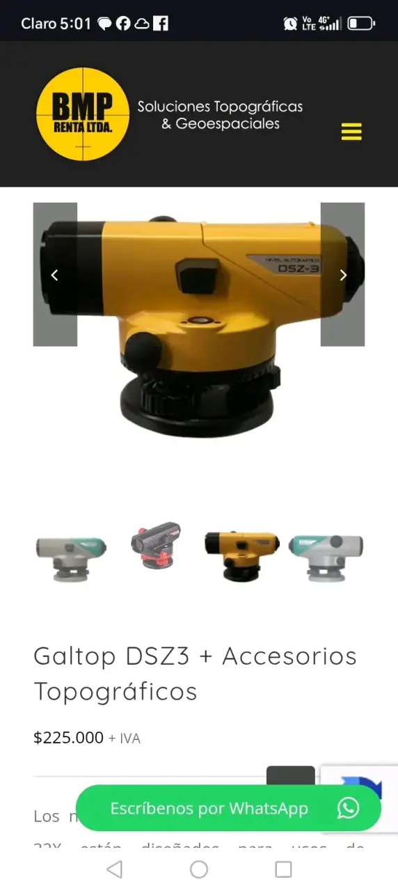 Nivel Automático Galtop DSZ3