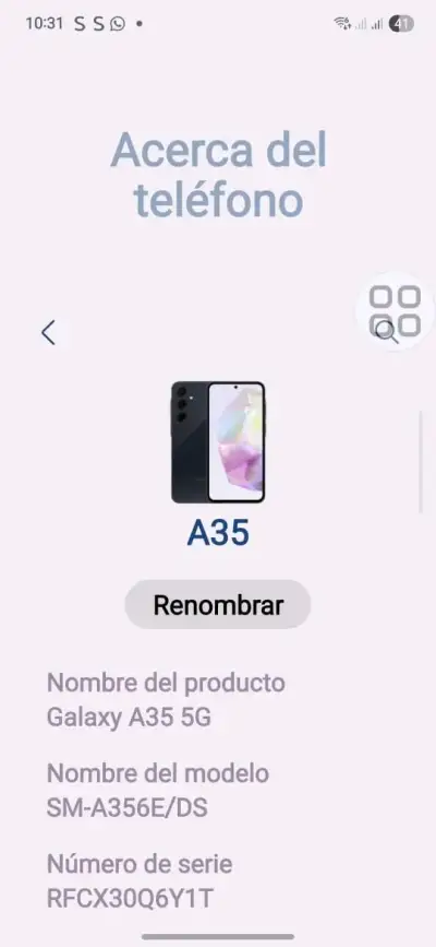 Samsung A35 5g de 128GB - miniatura 3