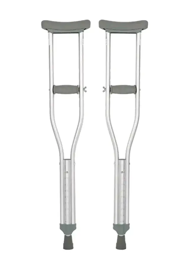 Muletas ajustables de aluminio - 4
