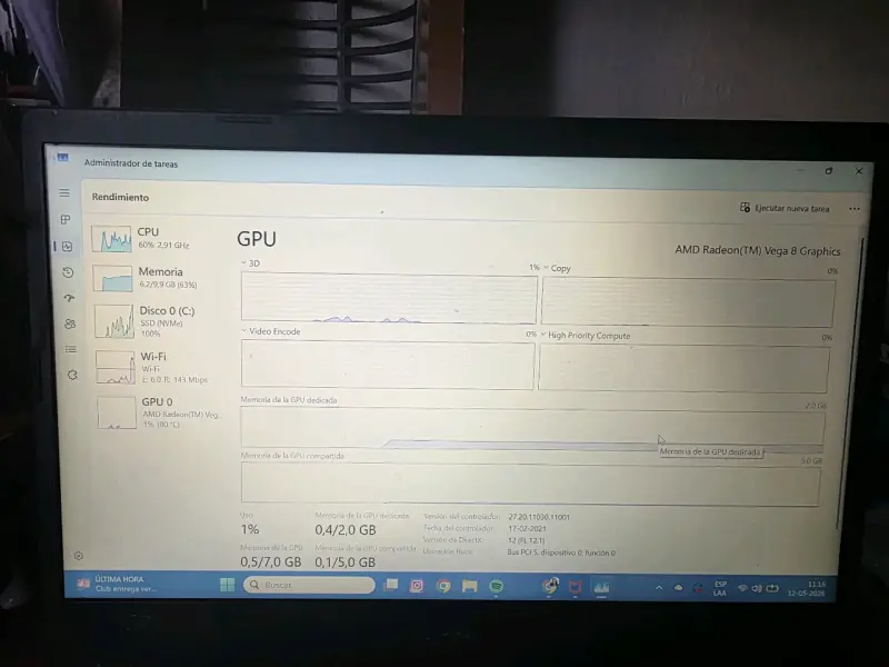 Laptop Acer Aspire 3 negra - 6