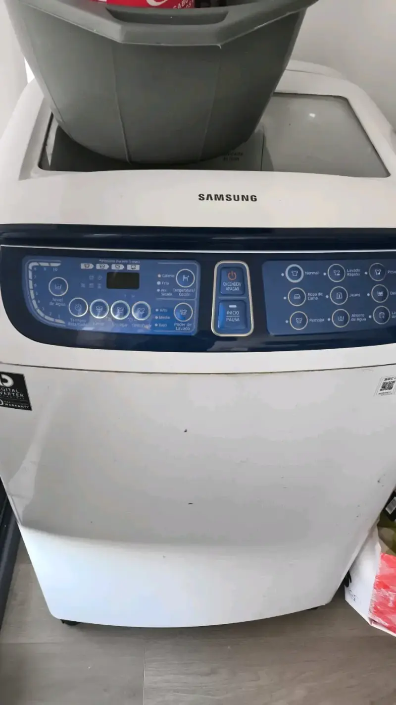 Lavadora Samsung de carga superior - 1