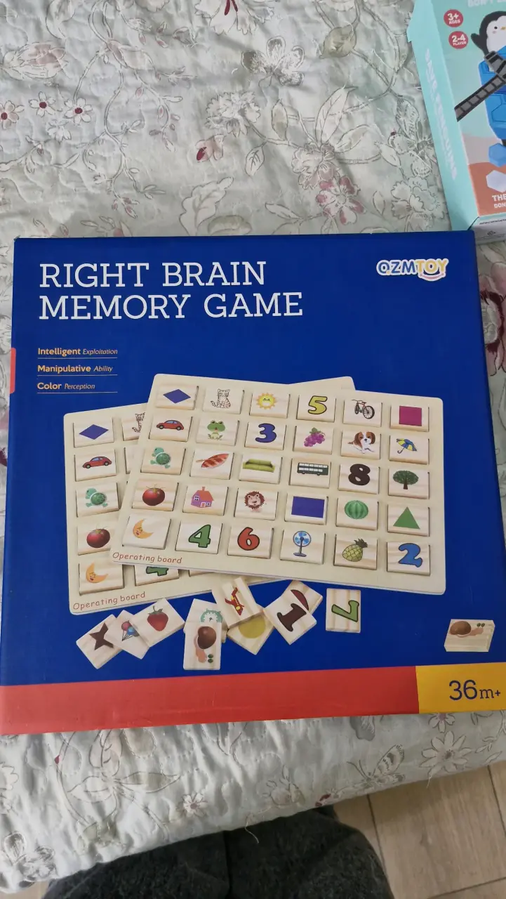 Juego de memoria educativo para niños