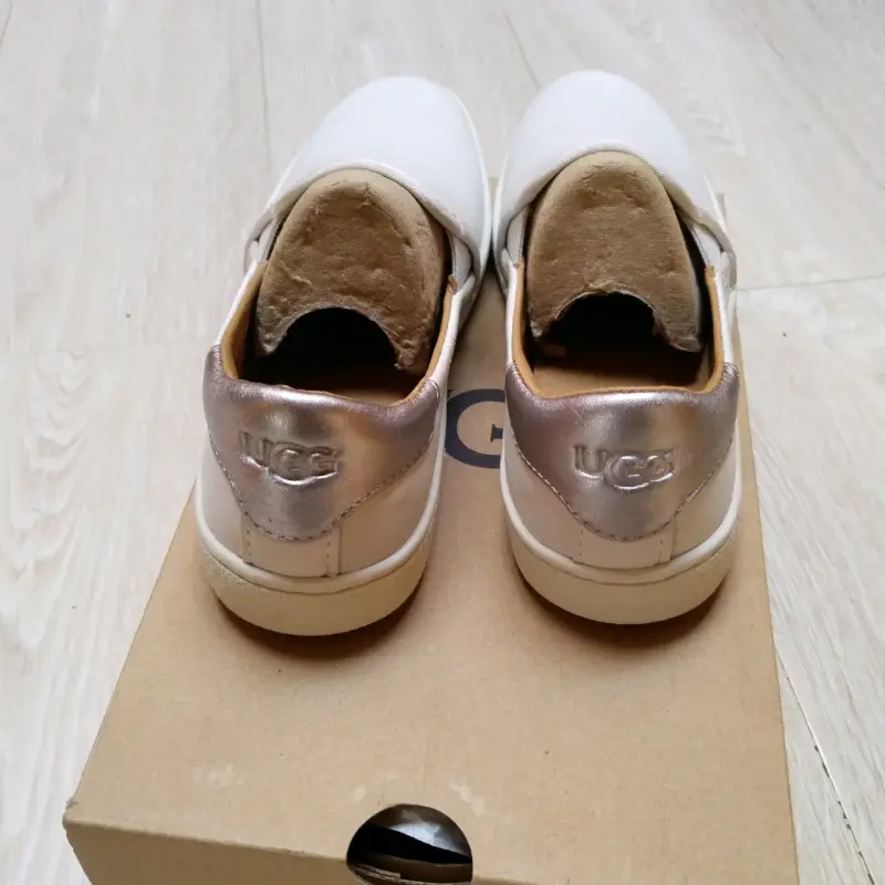 Zapatillas slip-on blancas - 2