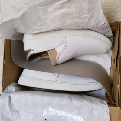 Zapatillas slip-on blancas - miniatura 3