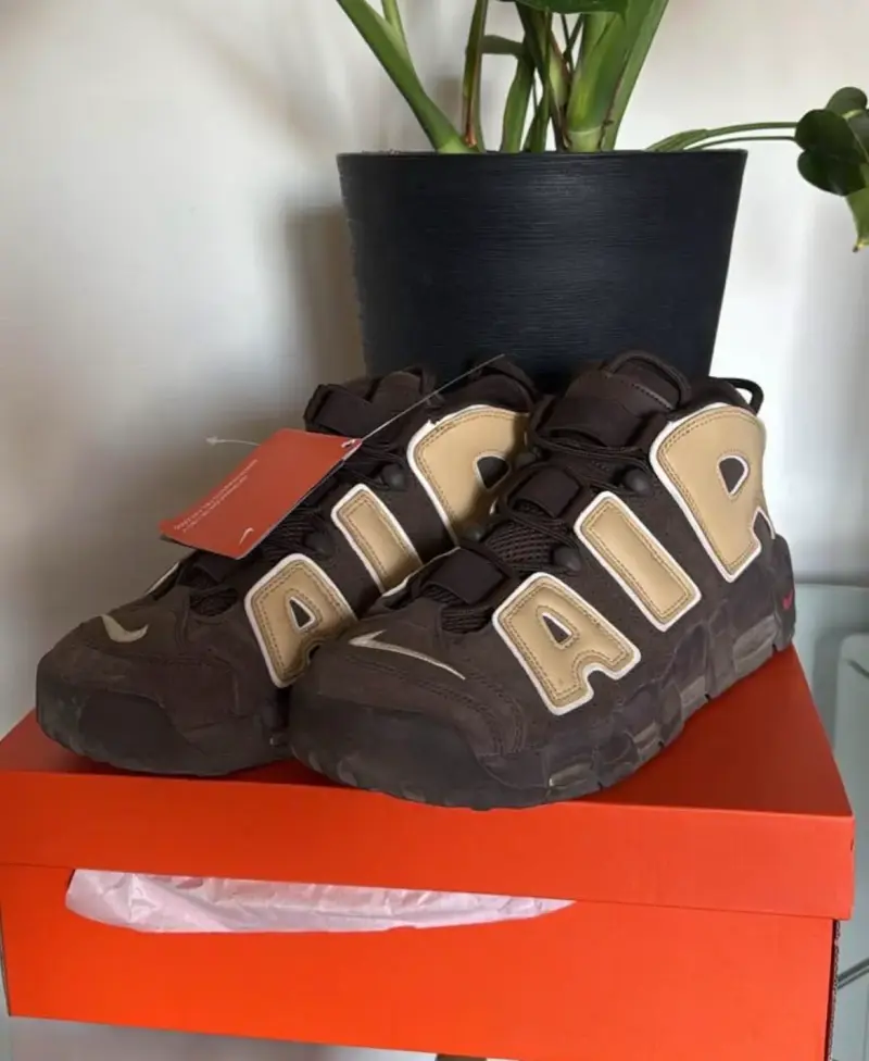 Zapatillas Nike US 10 Air More Uptempo '96 Brown - 1