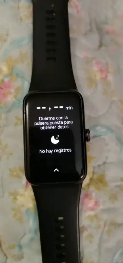 Reloj inteligente negro con cargador - miniatura 4