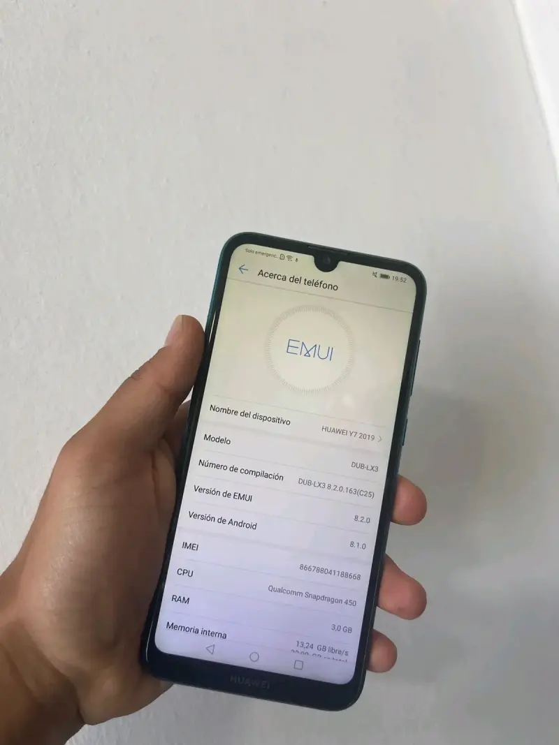 Huawei Y7 2019 color azul - 5