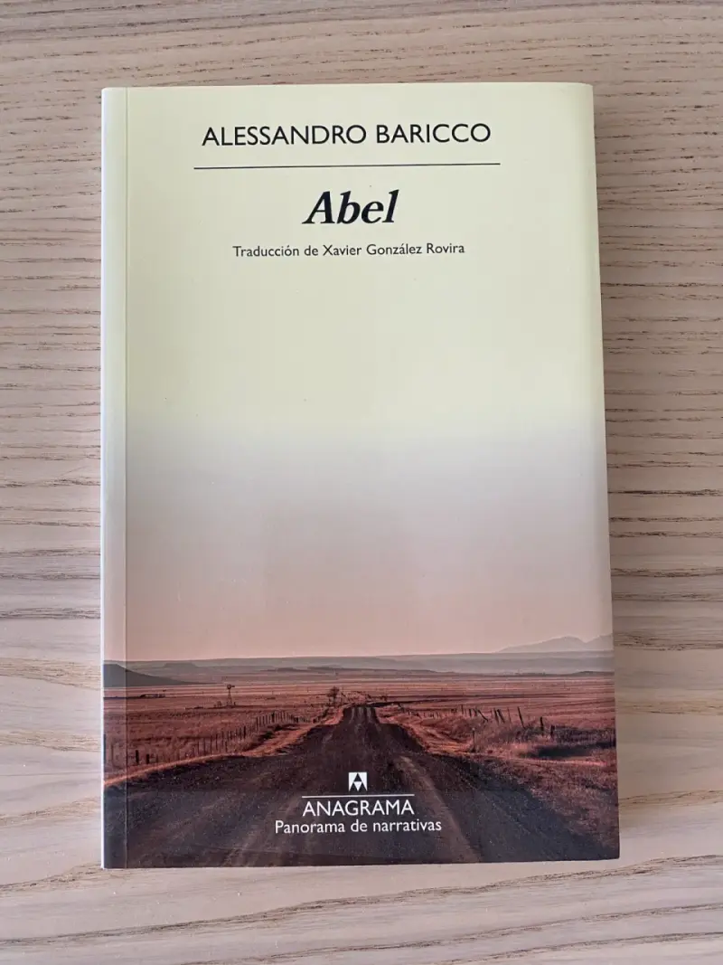 Libro 'Abel' de Alessandro Baricco