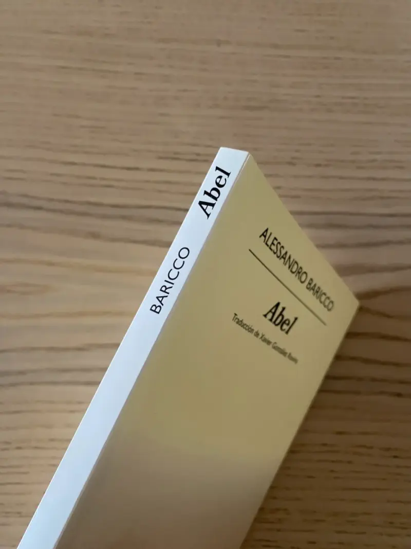 Libro 'Abel' de Alessandro Baricco - 4
