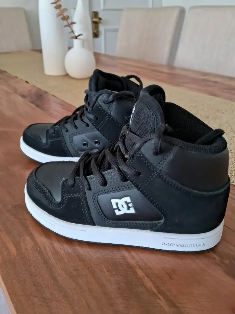 Zapatillas negras DC altas - 2