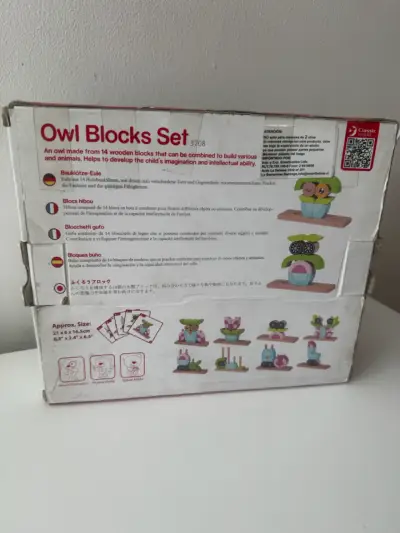 Rompecabezas de búho de madera - miniatura 4