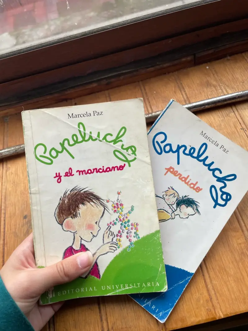 dos libros de papelucho a luka - 1