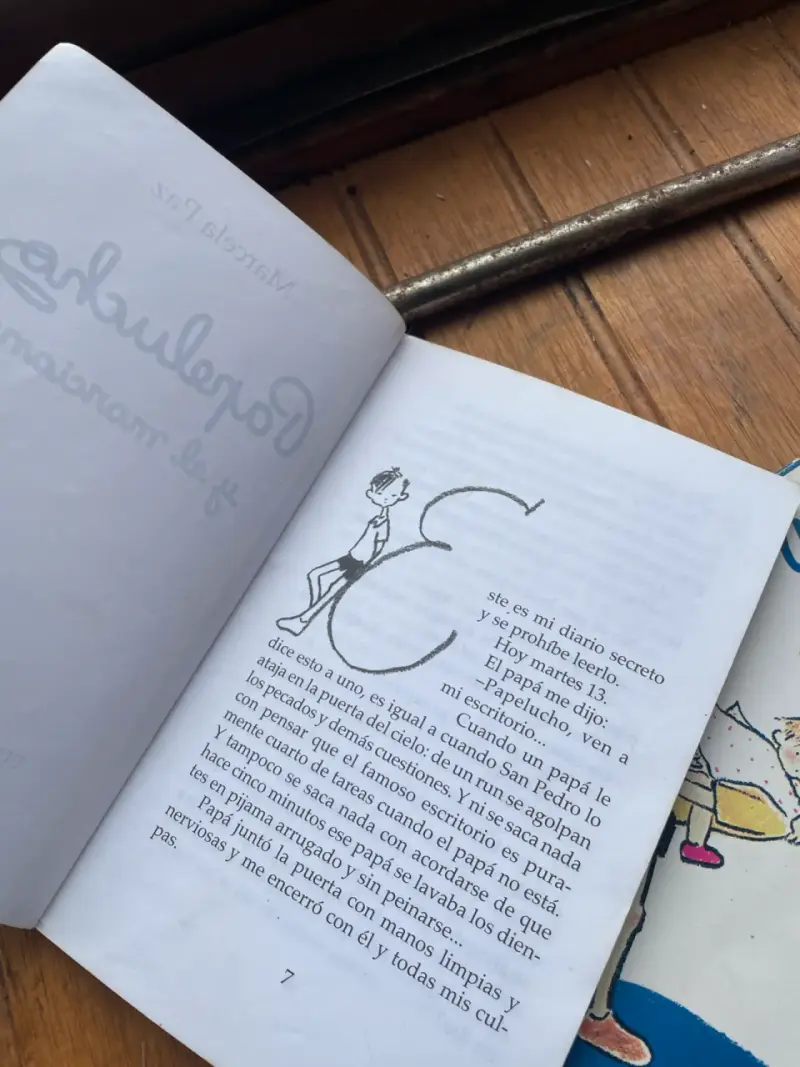 dos libros de papelucho a luka - 3