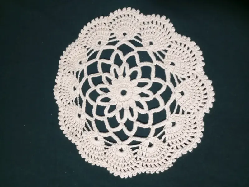 Centros de mesa a crochet - 3