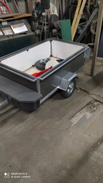 Carro de arrastre metálico compacto - miniatura 3