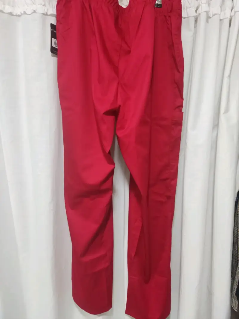 Pantalón Clínico Rojo - 3