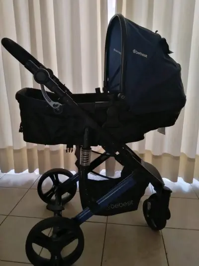 Coche para bebé Bebesit azul - miniatura 1