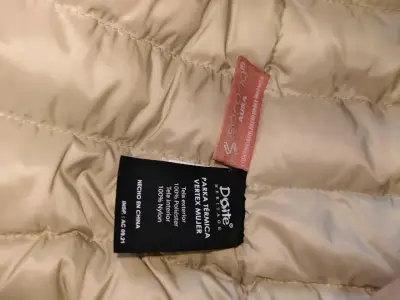 Parka térmica beige mujer - miniatura 1
