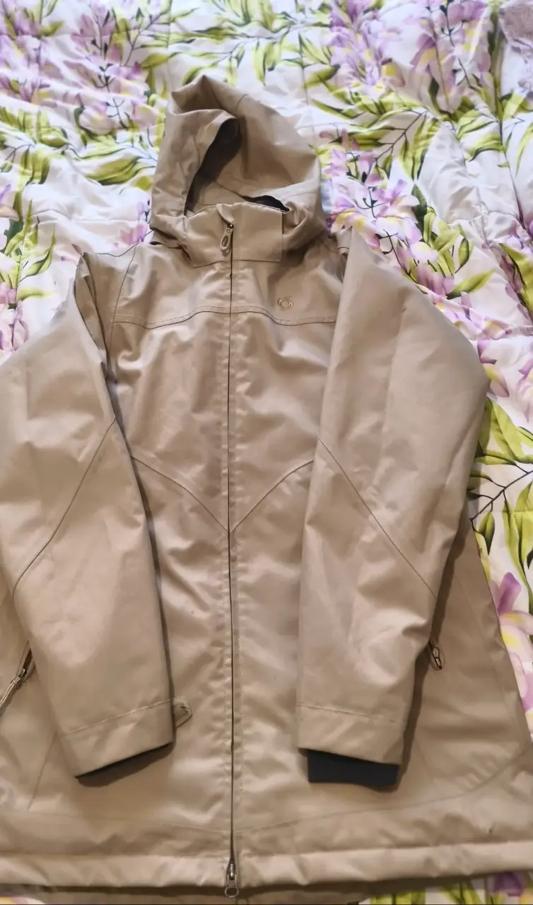 Parka térmica beige mujer - 3