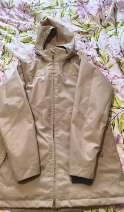 Parka térmica beige mujer - miniatura 3