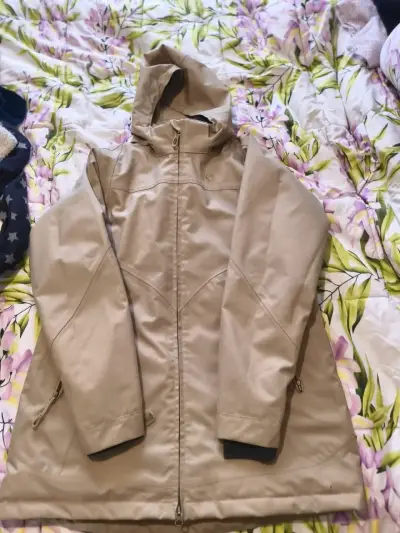 Parka térmica beige mujer - miniatura 4