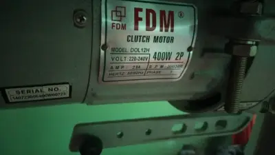 Máquina de coser industrial,Motor embrague FDM 400 - miniatura 1