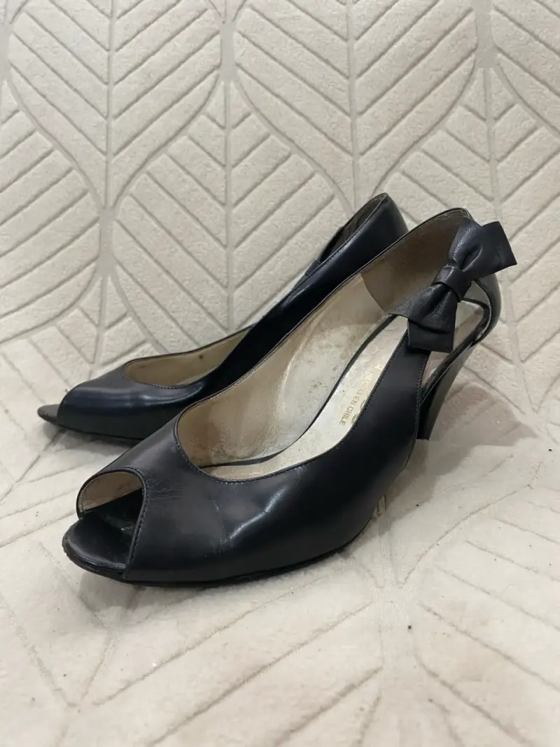 Zapatos negros con lazo GACEL - 2